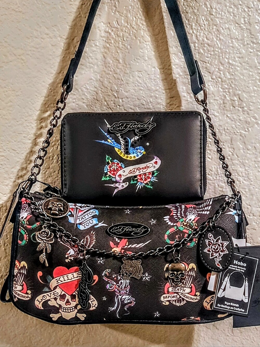 NWT ED HARDY 2 PIECE SET